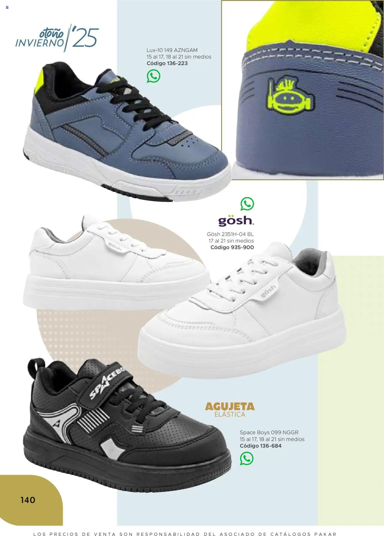 Nuevas ofertas de SC Pakar válidas en toda la República Mexicana desde el 24.07.2025. ¡Encuentra las mejores ofertas en SC Pakar - Catálogo Nino otoño / invierno! | Página: 140