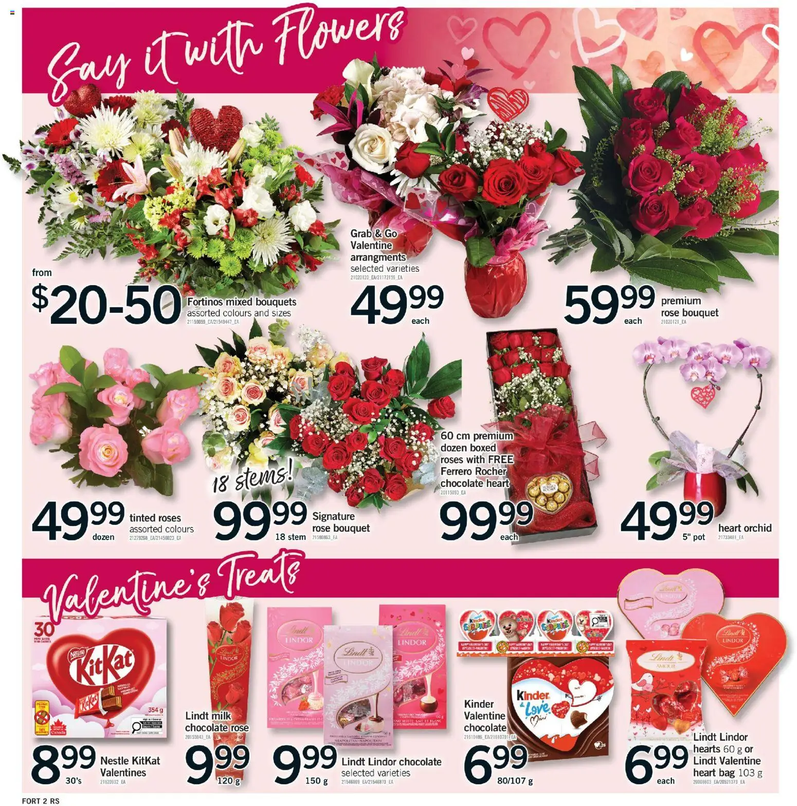 Fortinos flyer valid from 12.02.2026 | Page: 3 | Products: Bag, Milk, Chocolate