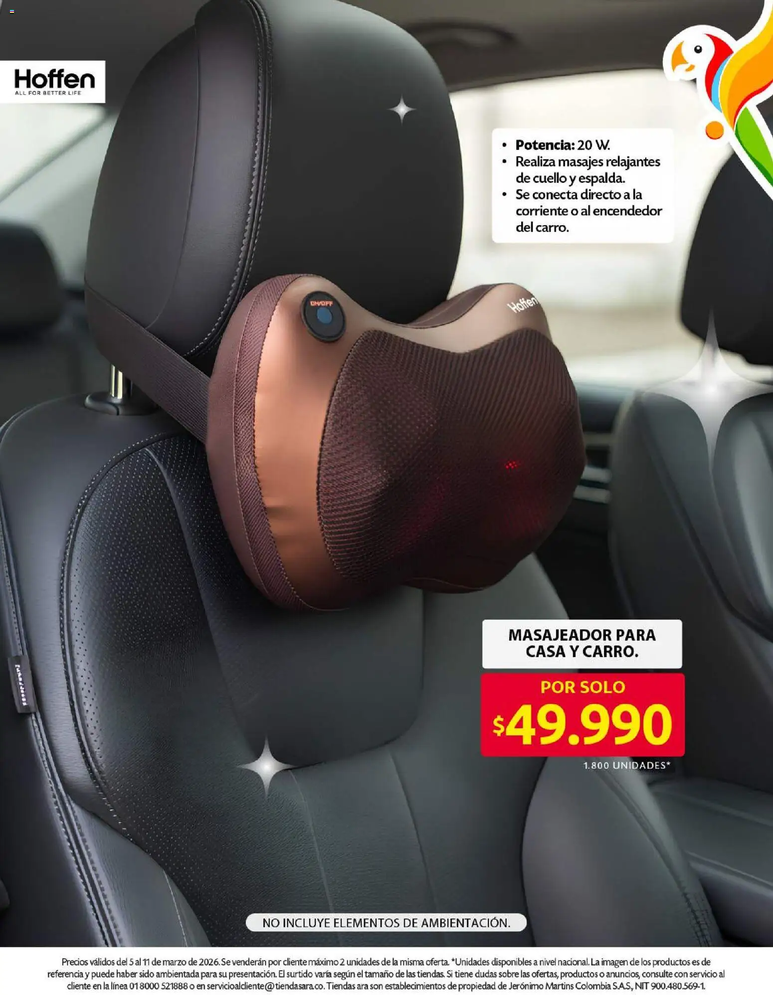 Ara revista - valida desde el 05.03.2026 | Página: 15 | Productos: Sobre, Cuello, Encendedor