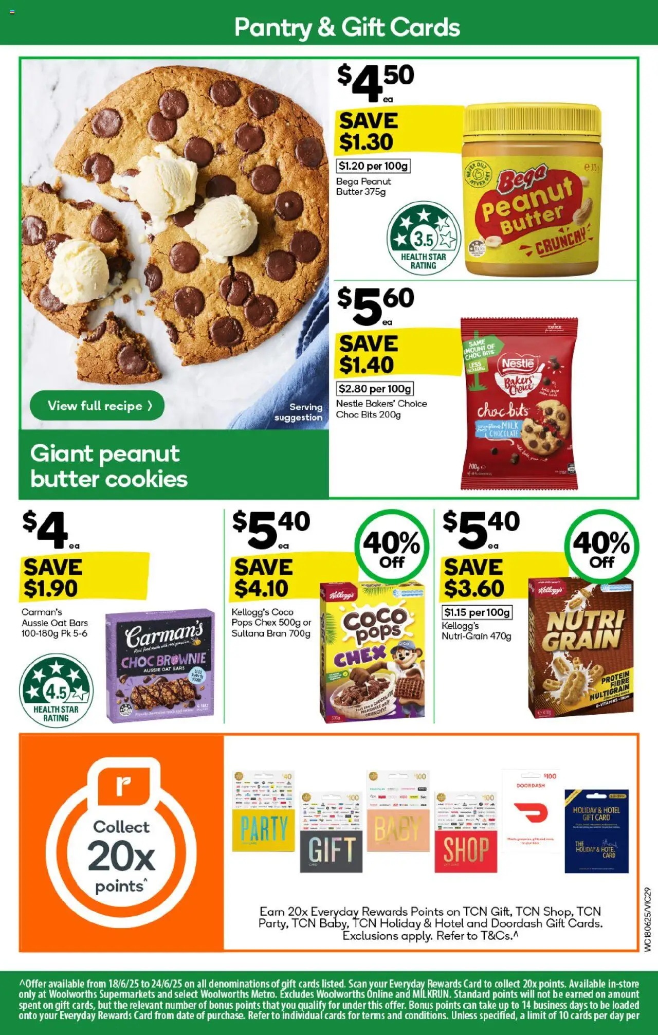 Woolworths catalogue - valid from 18.06.2025 | Page: 29 | Products: Milk, Butter, Chocolate, Date