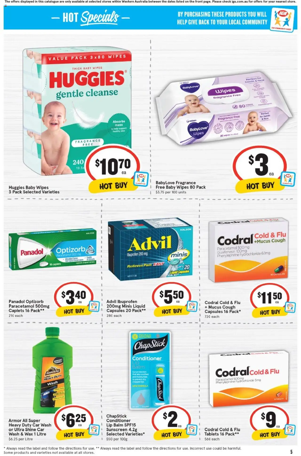 IGA catalogue - valid from 06.08.2025 | Page: 5 | Products: Fragrance, Conditioner, Hat, Tablets