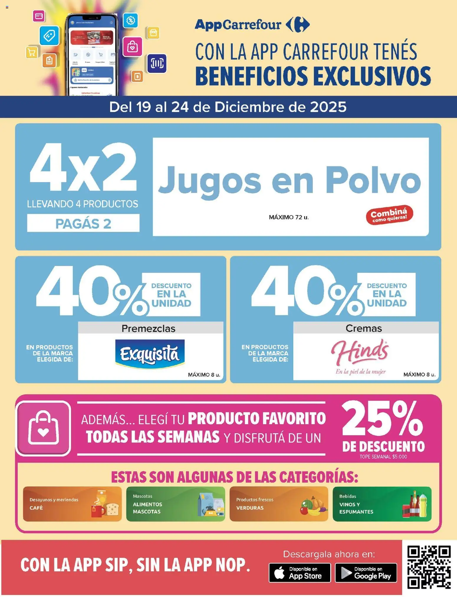 Carrefour ofertas │ válido desde el 19.12.2025 | Página: 50 | Productos: Polvo, Café
