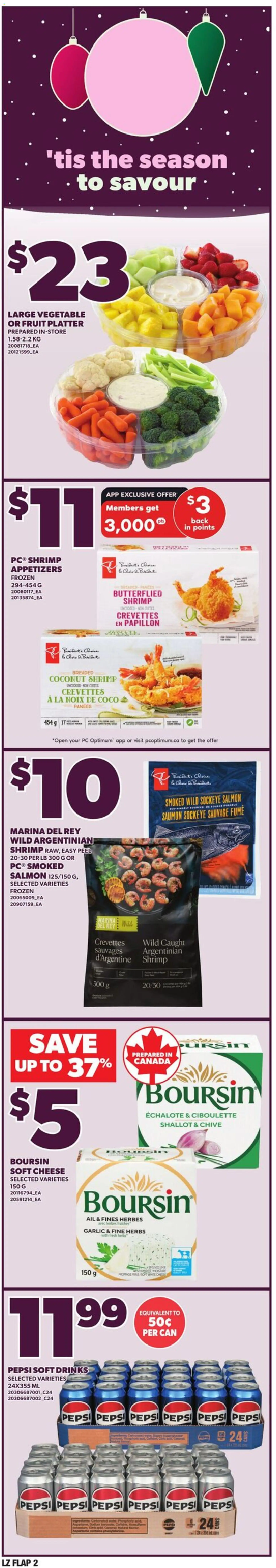 Loblaws flyer valid from 18.12.2025 | Page: 2 | Products: PC, Cheese