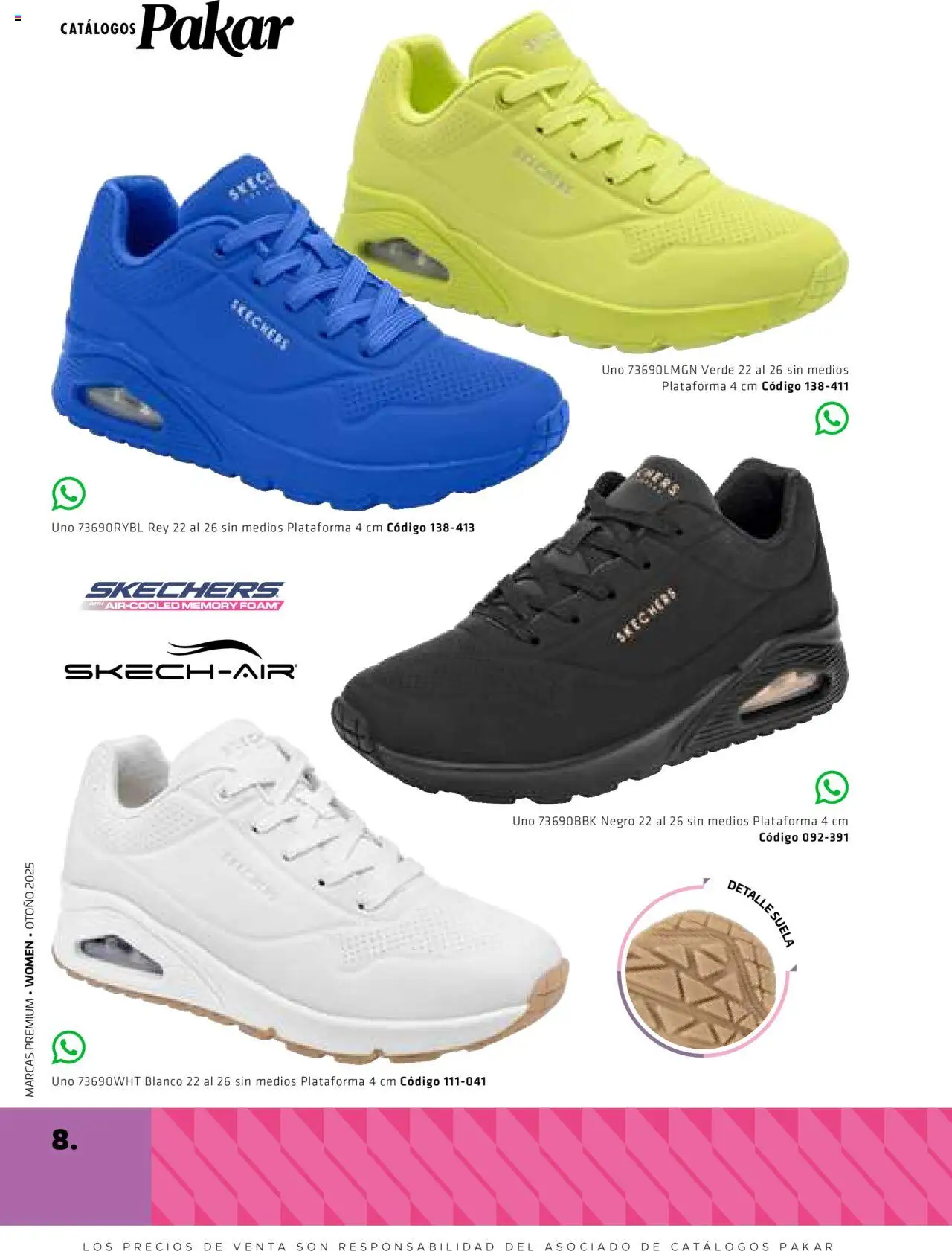 Nuevas ofertas de SC Pakar válidas en toda la República Mexicana desde el 29.08.2025. ¡Encuentra las mejores ofertas en SC Pakar - Catálogo Otoño Women! | Página: 8