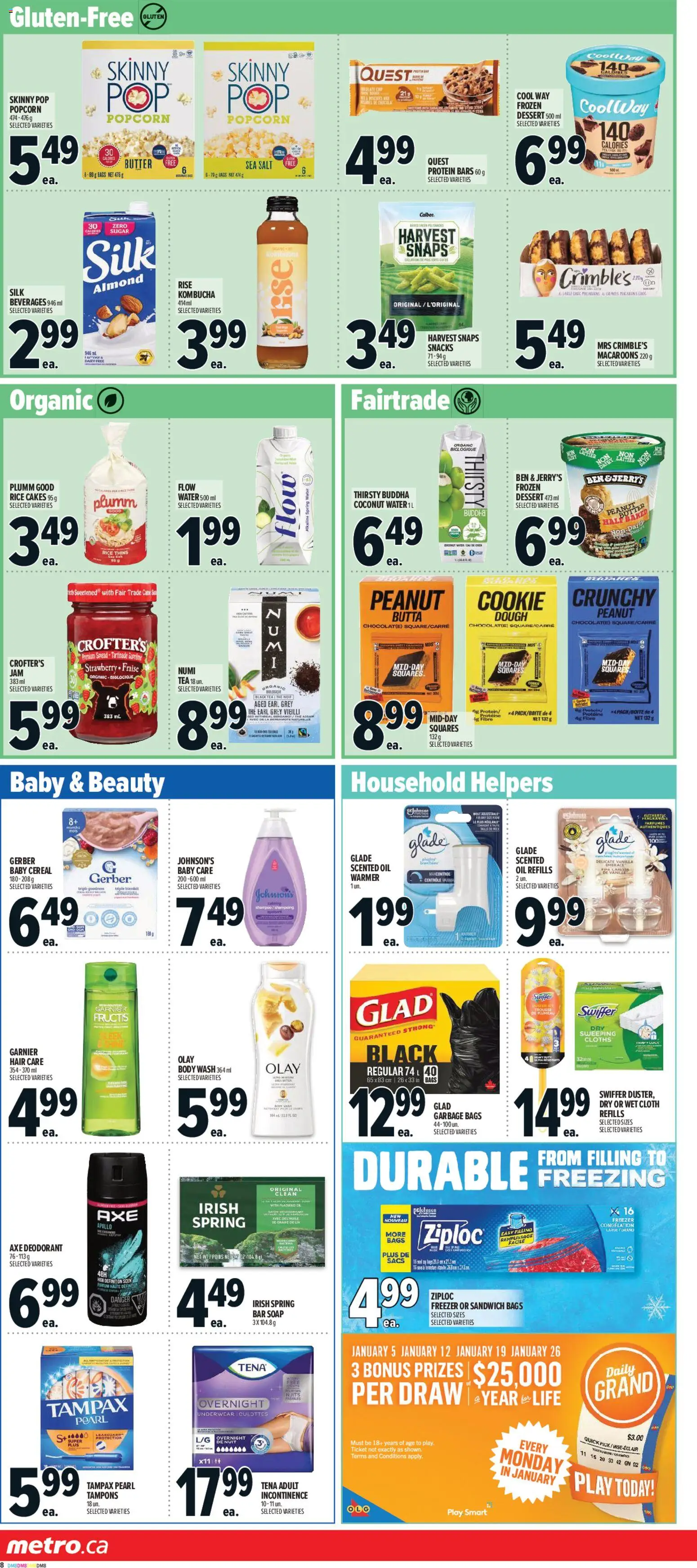 Metro flyer valid from 15.01.2026 | Page: 11 | Products: Freezer, Soap, Deodorant, Underwear