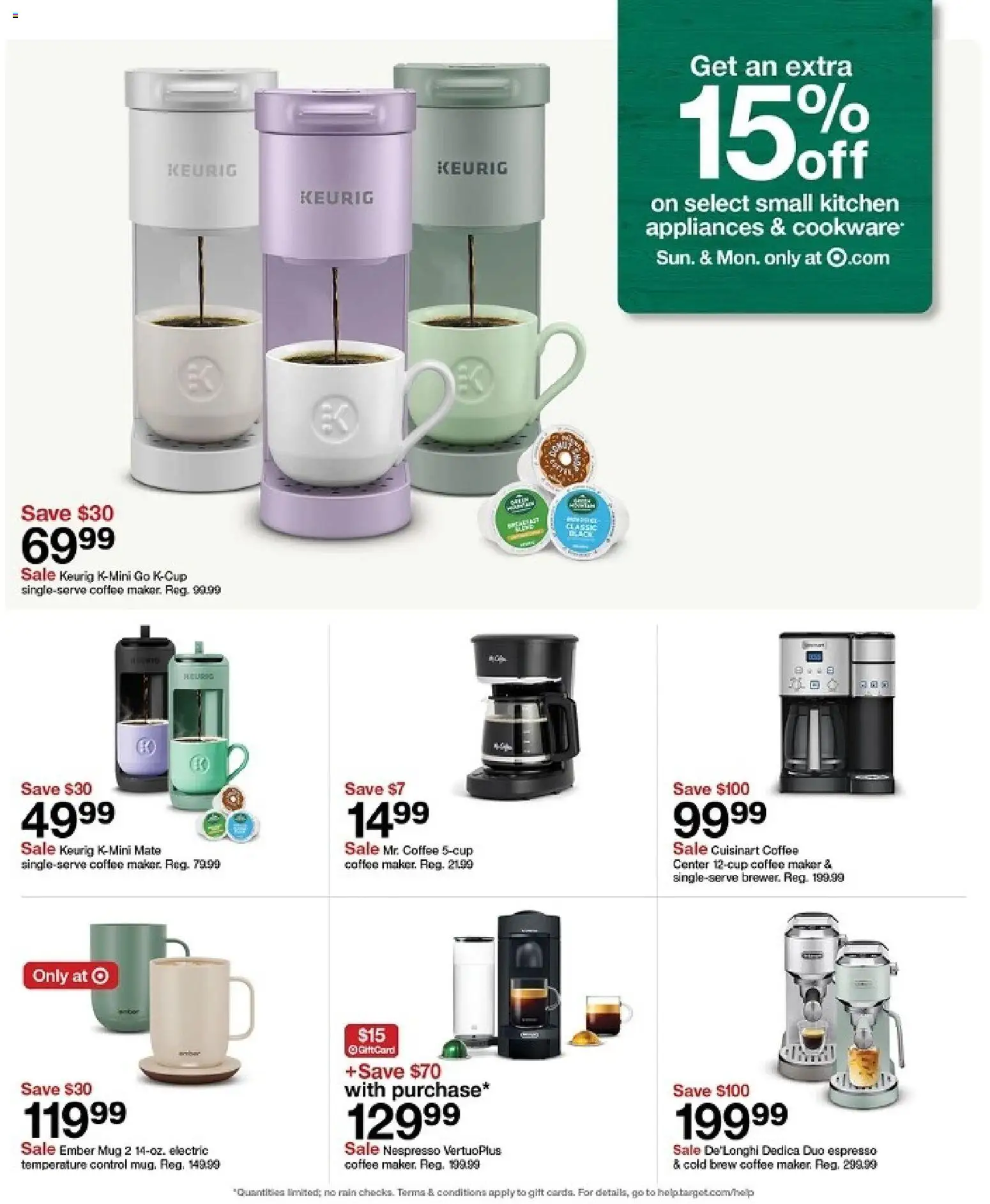 Target Weekly Ad - valid from 30.11.2025 | Page: 29 | Products: Coffee, Coffee maker