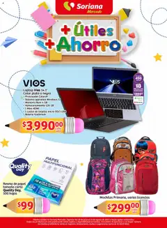 Vista previa de Soriana - Más Útiles más Ahorro Mercado Nacional, nuevo folleto de la tienda, válido en México a partir del 18.07.2025