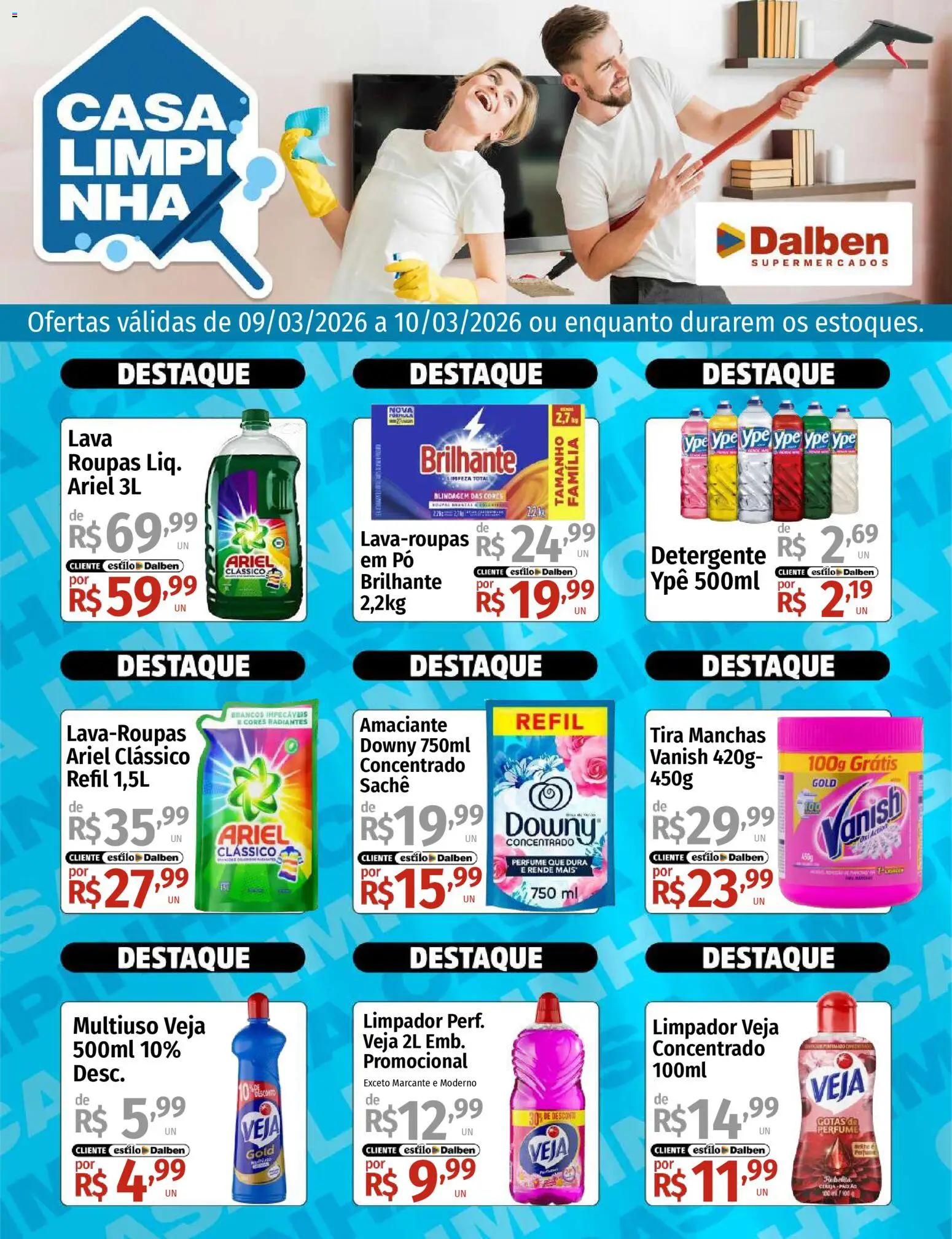Supermercado Dalben Folheto - válido de 09.03.2026 | Página: 1