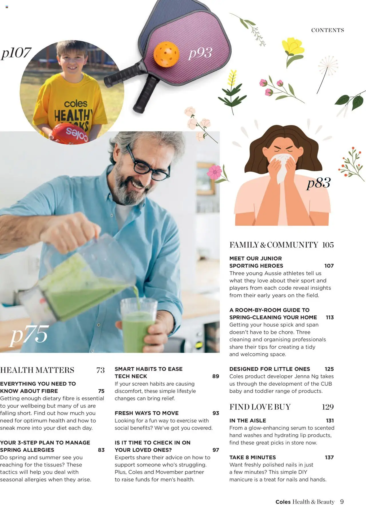 Coles catalogue - valid from 07.10.2025 | Page: 9 | Products: Manicure, Screen, Tissues