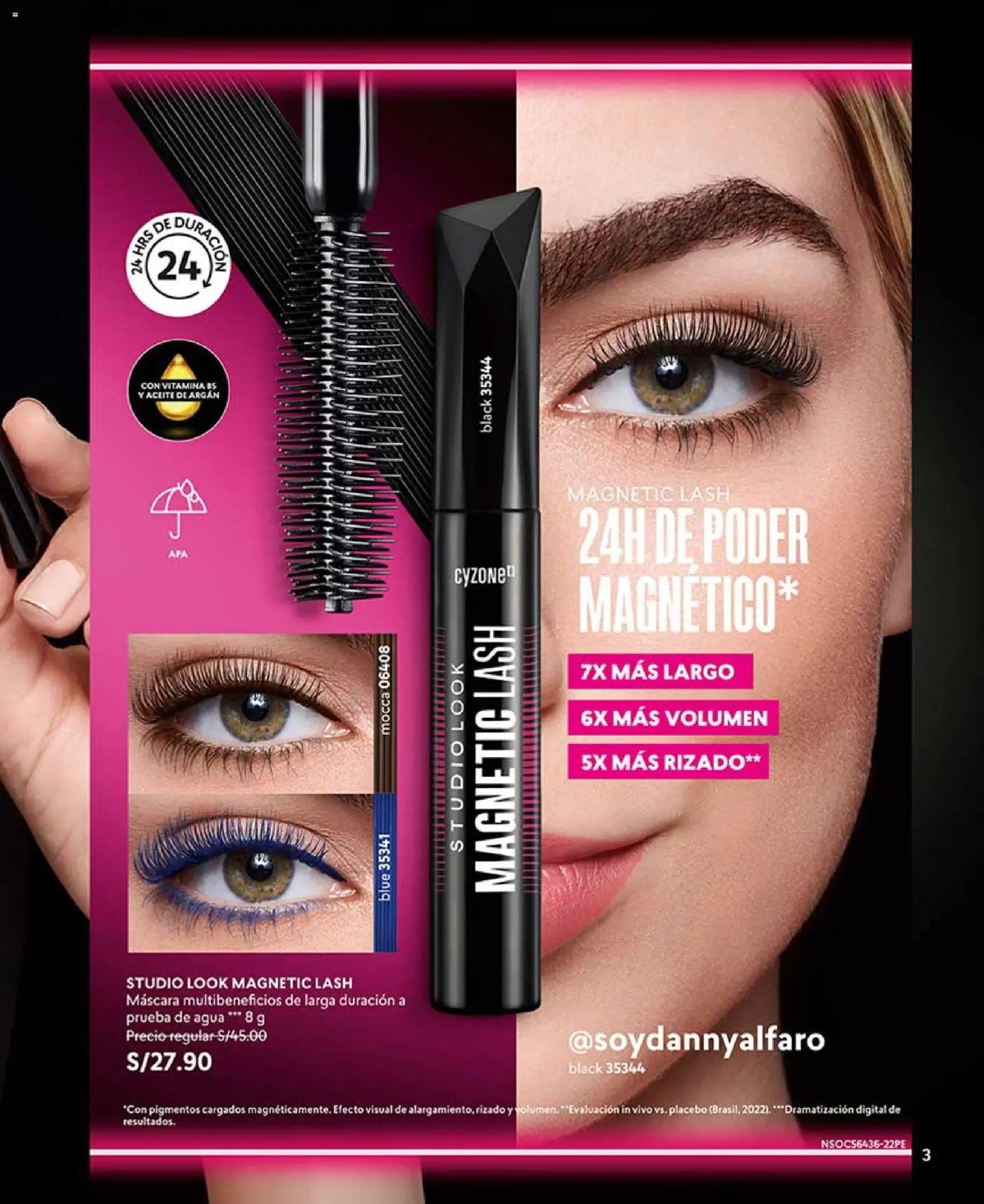 Catálogo CyZone válido desde 14.03.2026 | Página: 3 | Productos: Máscara, Aceite