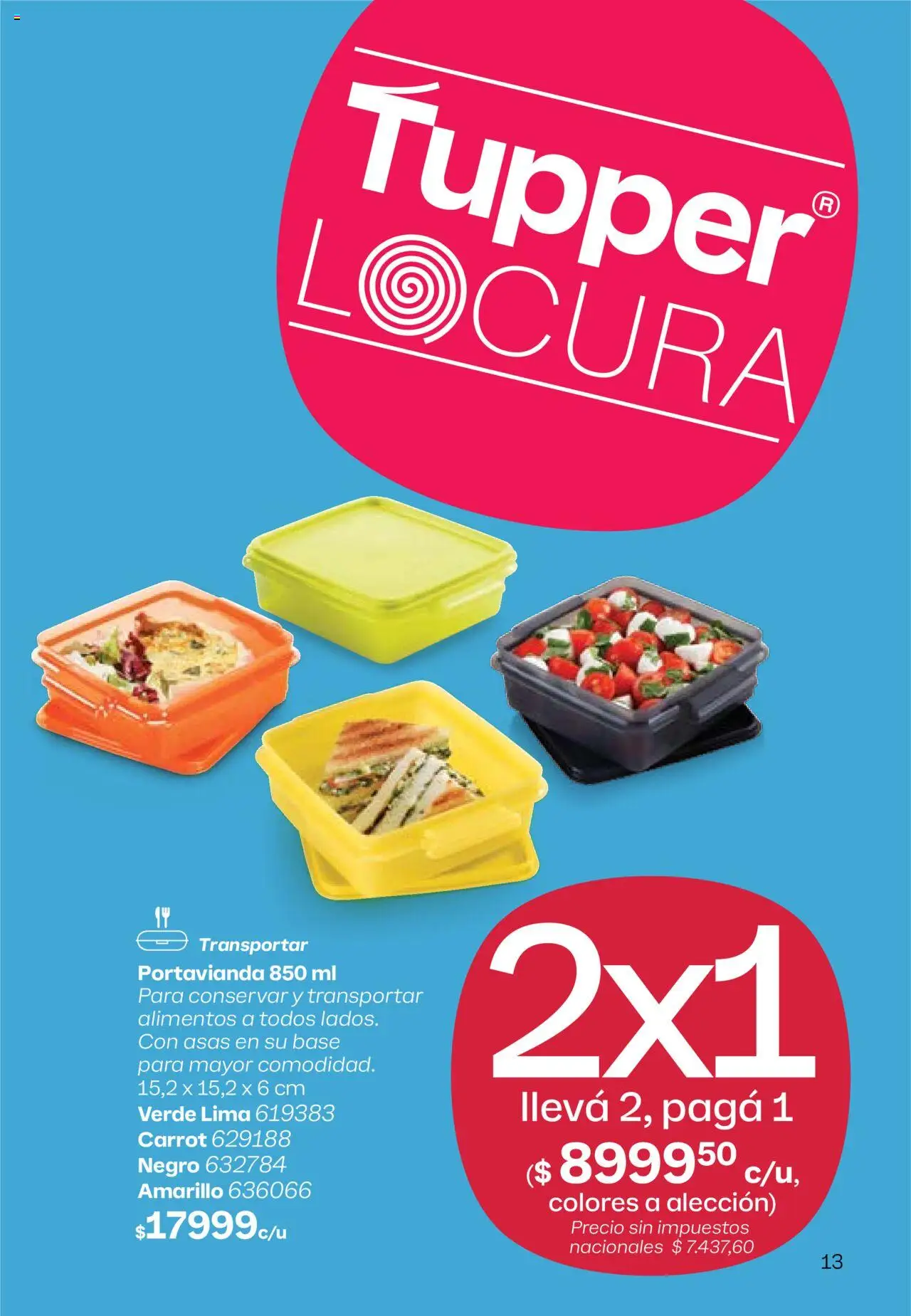 Tupperware Folleto │ válido desde el 11.08.2025 | Página: 14 | Productos: Lima