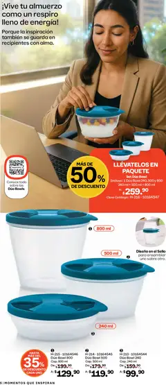Vista previa de Tupperware catálogo, nuevo folleto de la tienda, válido en México a partir del 29.12.2025 | Página: 5