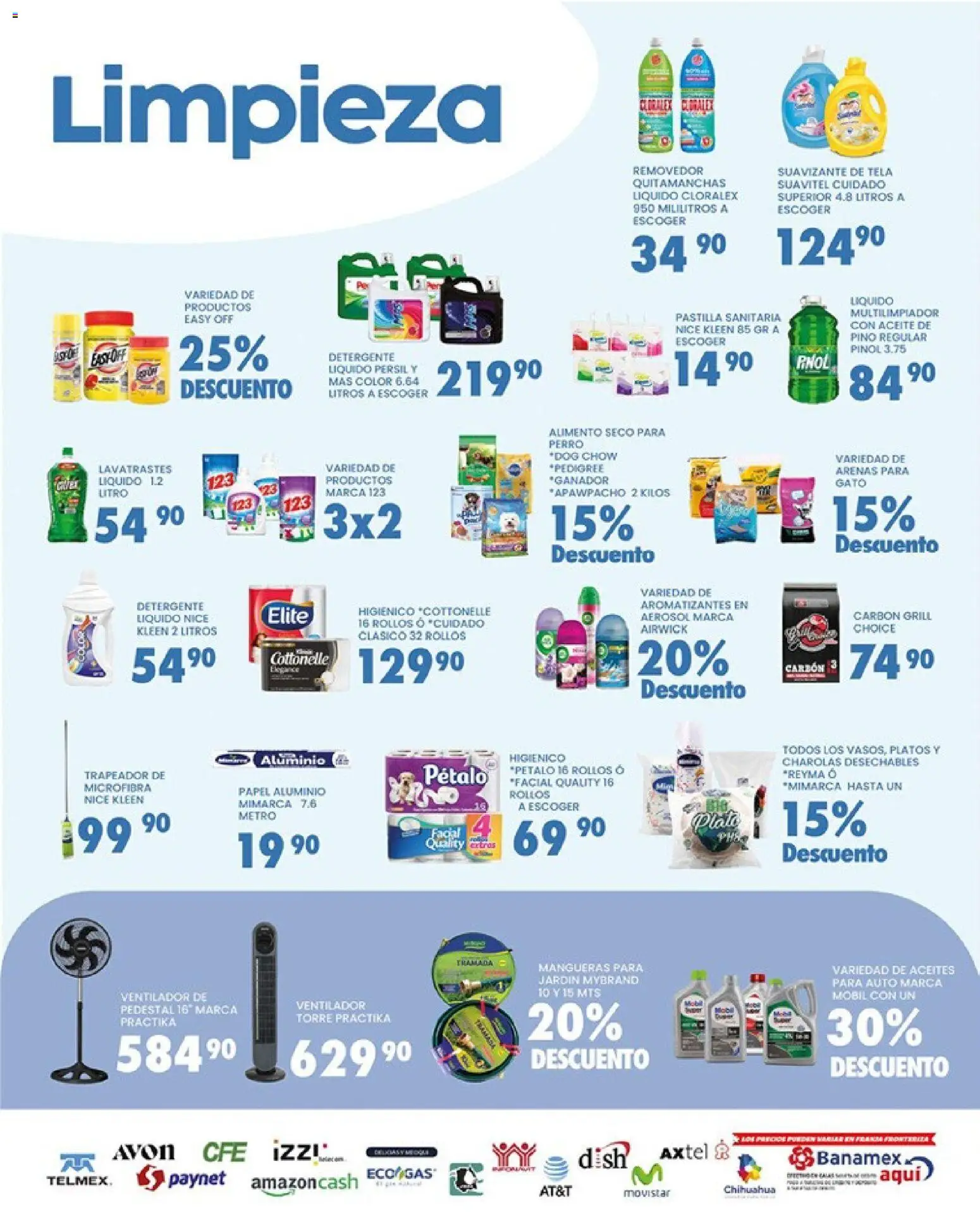 Nuevas ofertas de Alsuper válidas en toda la República Mexicana desde el 21.03.2026. ¡Encuentra las mejores ofertas en Alsuper folleto Casas Grandes! | Página: 5 | Productos: Detergente, Aceite, Suavizante, Trapeador