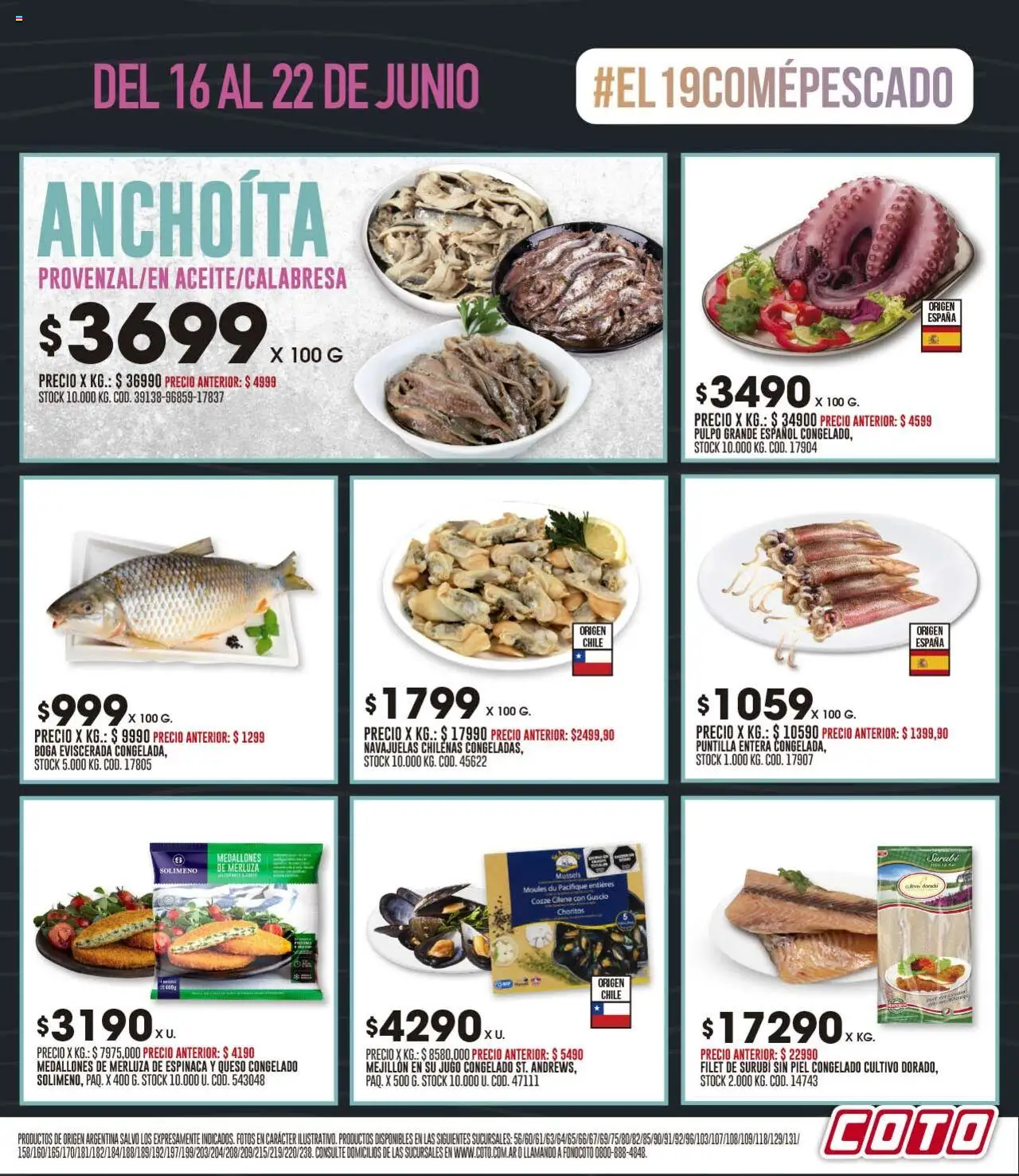 Coto ofertas │ válido desde el 16.06.2025 | Página: 3 | Productos: Queso, Jugo, Espinaca