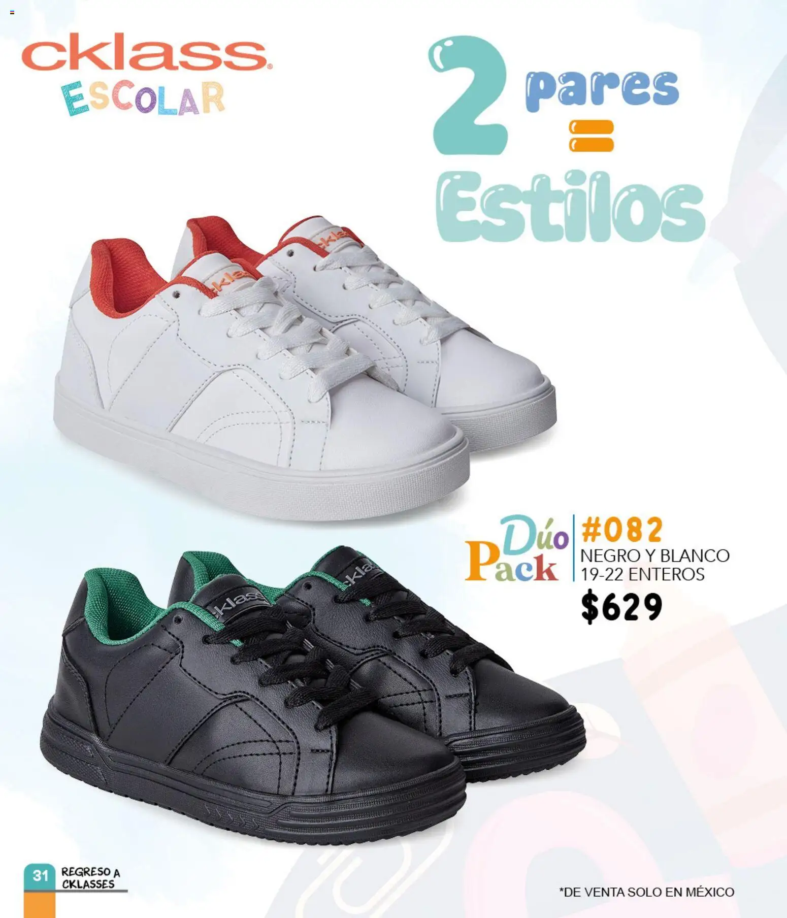 Nuevas ofertas de Cklass válidas en toda la República Mexicana desde el 15.12.2025. ¡Encuentra las mejores ofertas en Cklass catálogo Especial Regreso a Clases! | Página: 32