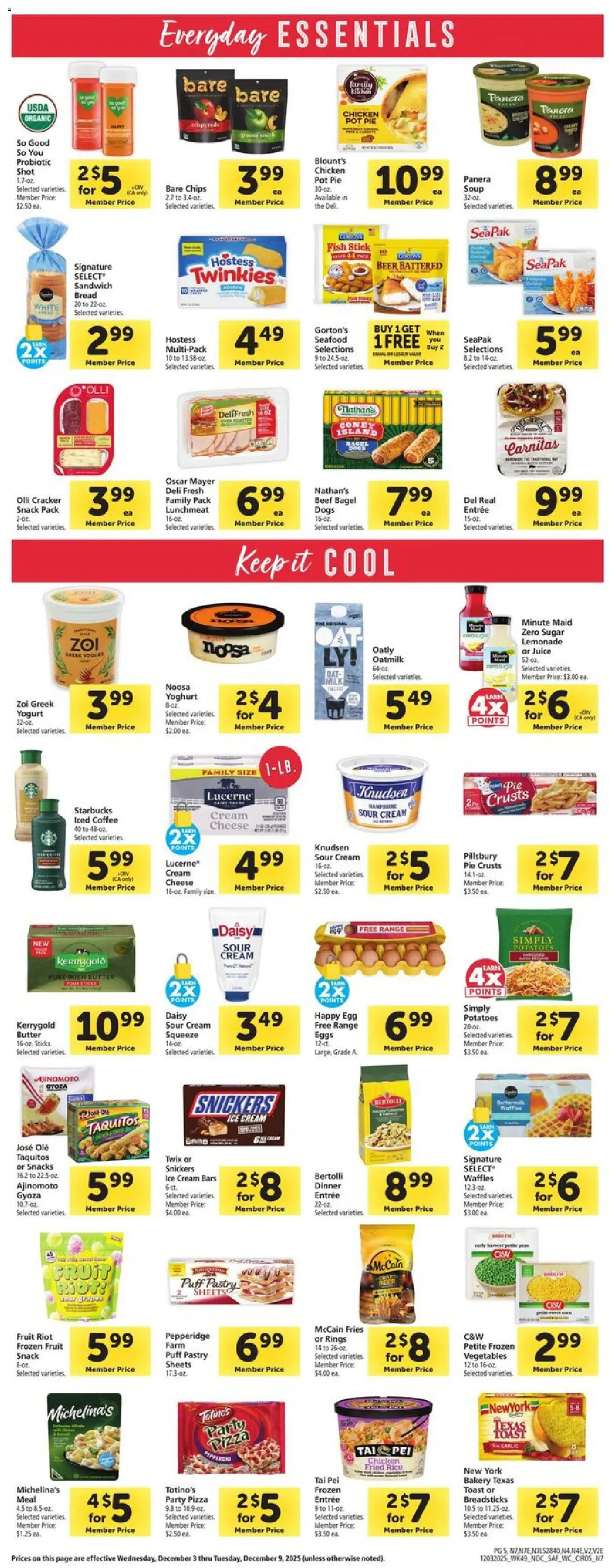 Safeway Weekly Ad - valid from 03.12.2025 | Page: 5 | Products: Wc, Milk, Pizza, Chips