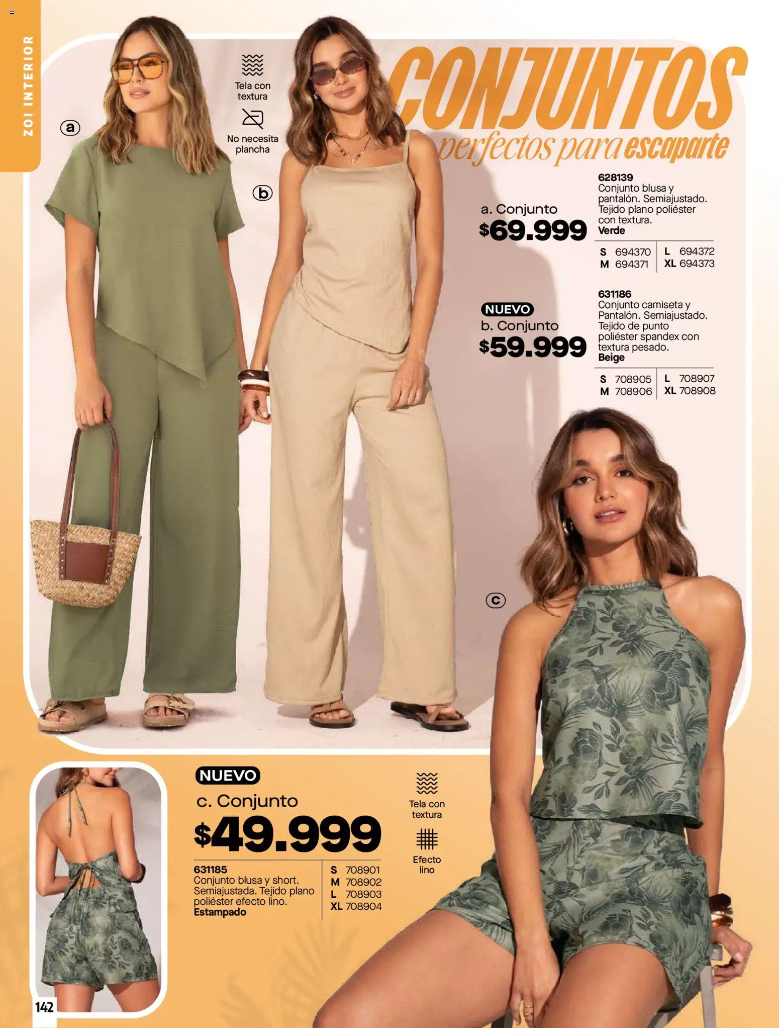 Carmel revista - valida desde el 01.06.2026 | Página: 142 | Productos: Plancha, Camiseta, Conjunto, Blusa