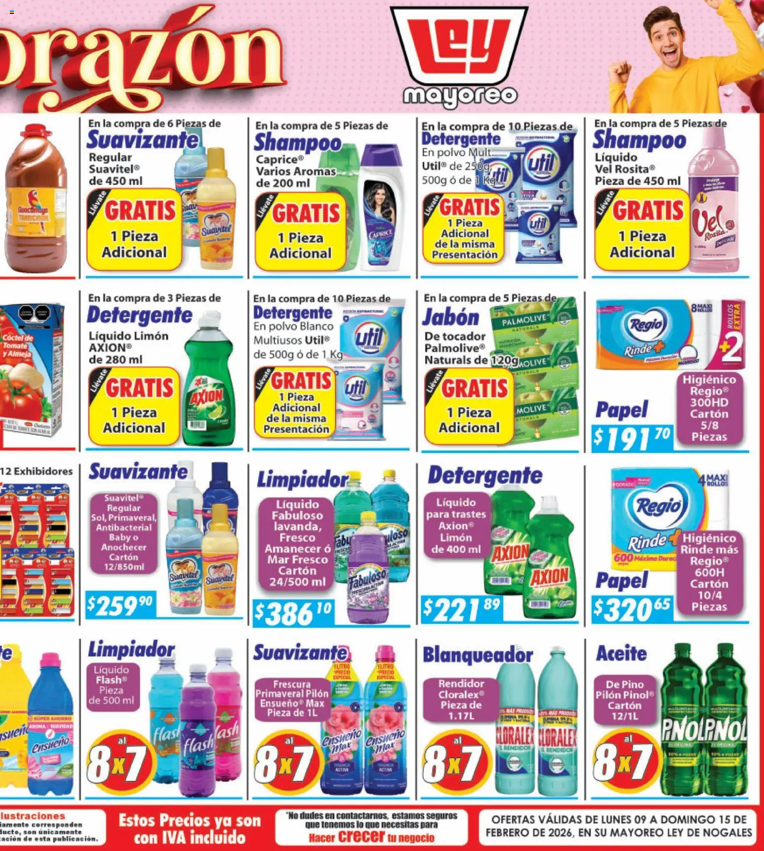 Nuevas ofertas de Casa Ley válidas en toda la República Mexicana desde el 09.02.2026. ¡Encuentra las mejores ofertas en Casa Ley folleto Nogales! | Página: 6