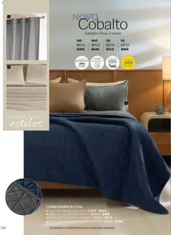 Vista previa de Vianney catálogo Tu hogar, nuestra pasión, nuevo folleto de la tienda, válido en México a partir del 06.03.2026 | Página: 116 | Productos: Funda, Funda de almohada, Sabanas, Cortinas