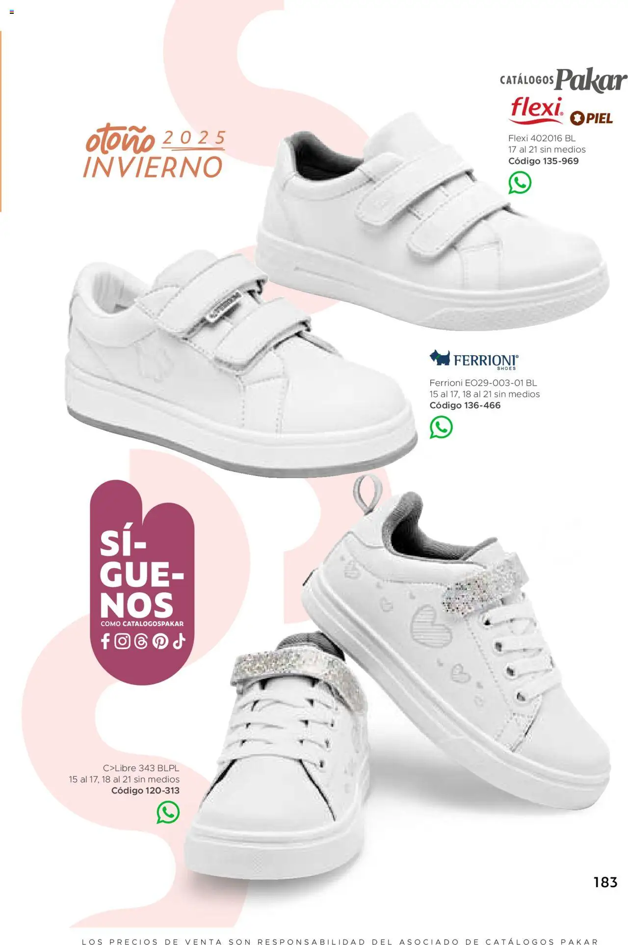 Nuevas ofertas de SC Pakar válidas en toda la República Mexicana desde el 24.07.2025. ¡Encuentra las mejores ofertas en SC Pakar - Catálogo Nina otoño / invierno! | Página: 183
