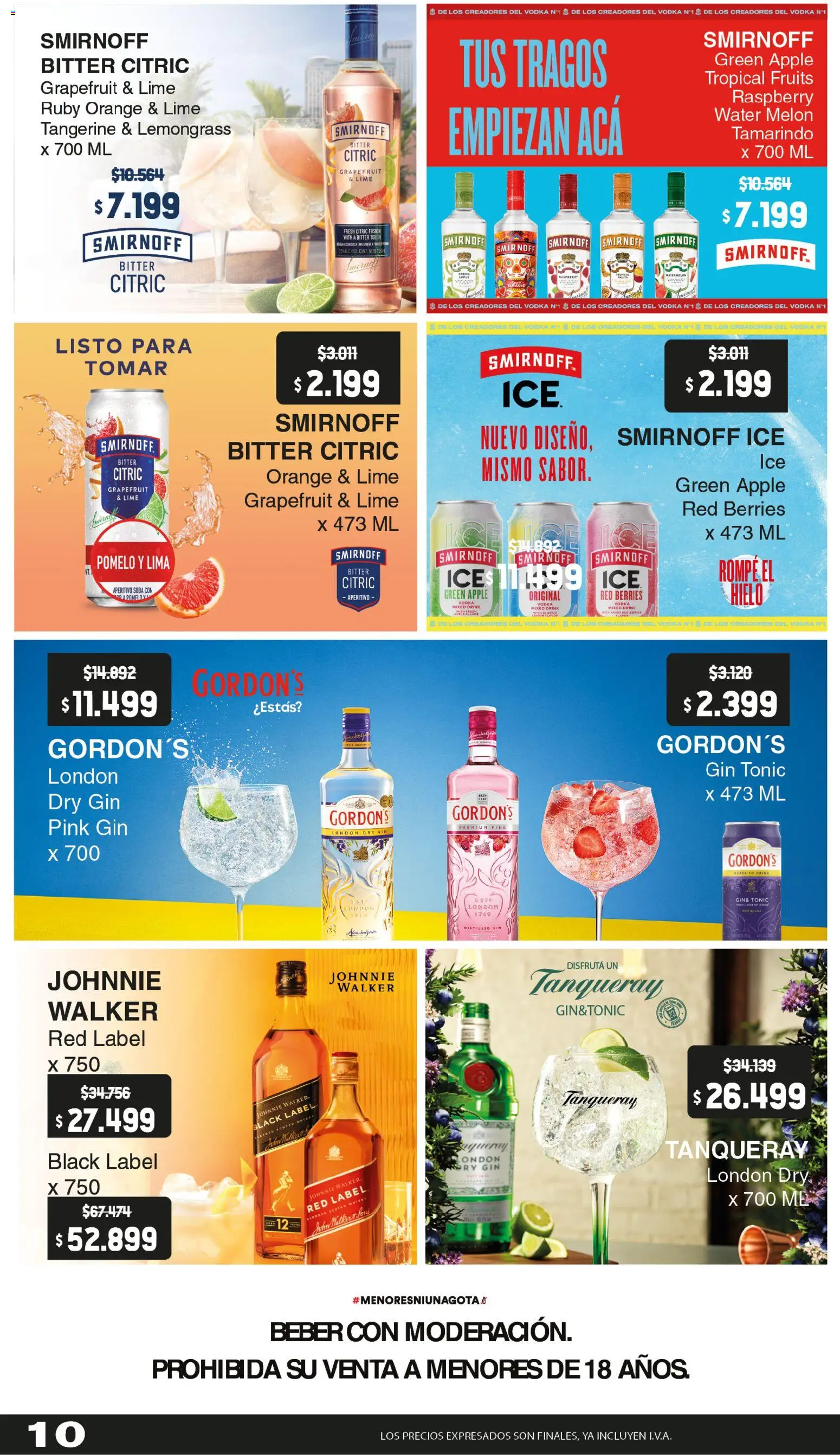 Makro Ofertas VOLVETE A ILUSIONAR │ válido desde el 09.04.2026 | Página: 10 | Productos: Melón, Soda, Lima, Pomelo