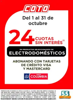 Vista previa Coto - Coluoct válido desde el 01.10.2025