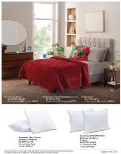 Vista previa de Coppel catálogo Regalos A Lo Grande, nuevo folleto de la tienda, válido en México a partir del 01.12.2025 | Página: 103 | Productos: Almohada, Buró, Vino