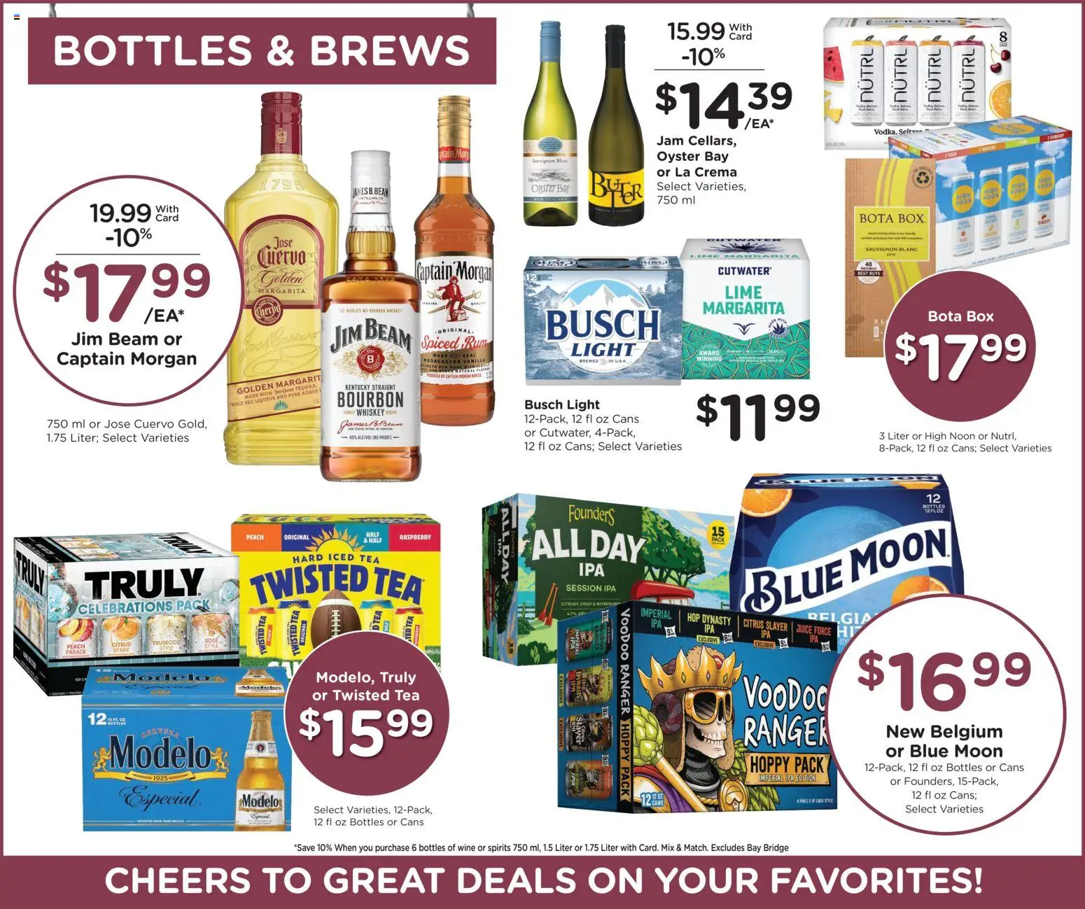 Baker's Weekly Ad - valid from 05.11.2025 | Page: 13 | Products: Box, Tea, Bourbon, Whiskey