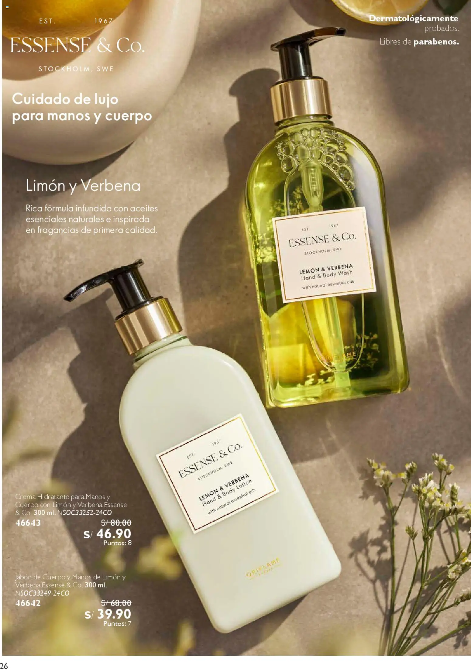 Catálogo Oriflame válido desde 28.03.2026 | Página: 26 | Productos: Jabón, Crema