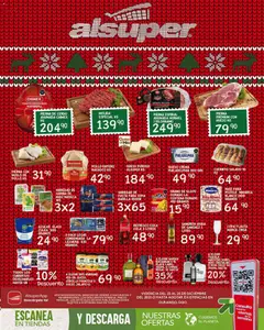 Vista previa de Alsuper folleto Durango, nuevo folleto de la tienda, válido en México a partir del 23.12.2025