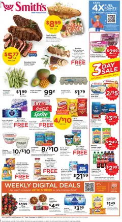 Preview of Smith's weekly ads valid from 18.02.2026