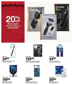 Preview of Target weekly ads valid from 14.12.2025 | Page: 52 | Products: Lawn Mower, Mower, Water