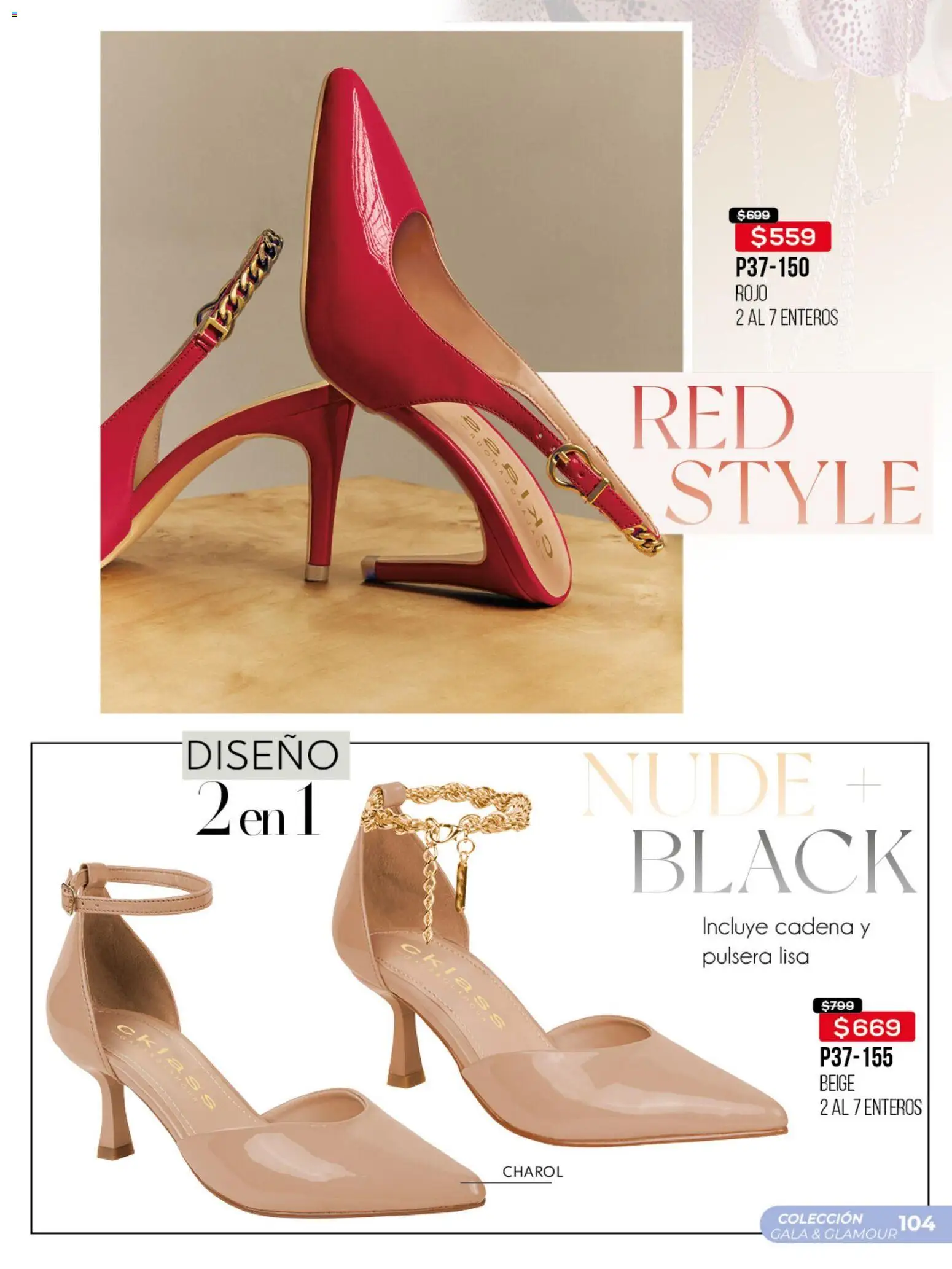 Nuevas ofertas de Cklass válidas en toda la República Mexicana desde el 03.03.2026. ¡Encuentra las mejores ofertas en Cklass catálogo Promo semanal! | Página: 105 | Productos: Pulsera, Cadena