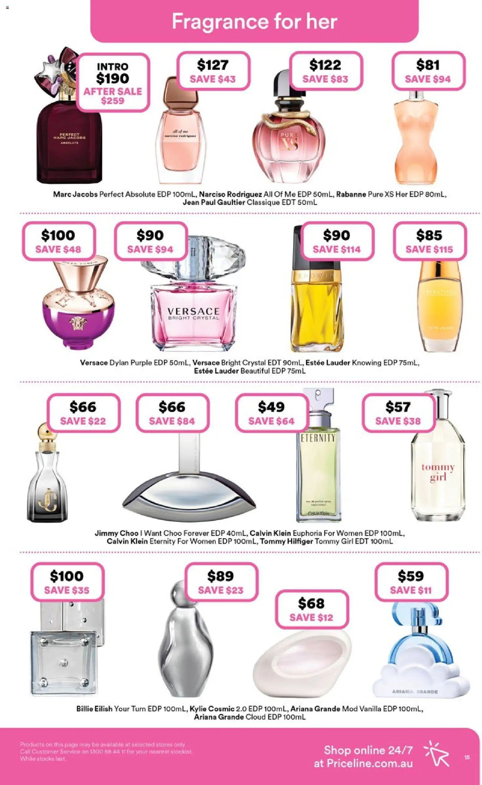 Priceline Pharmacy catalogue - valid from 19.02.2026 | Page: 15 | Products: Fragrance