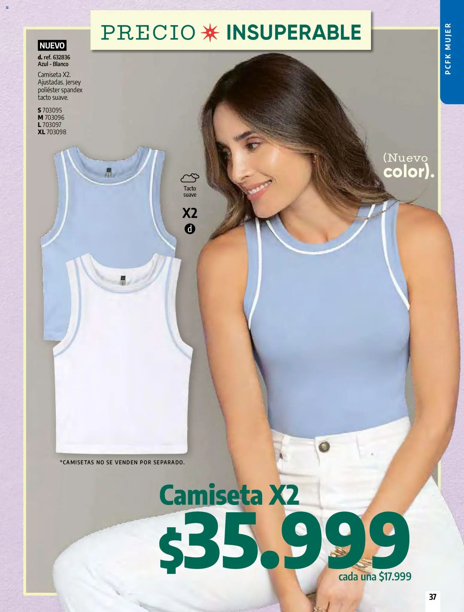 Pacifika revista - valida desde el 01.04.2026 | Página: 37 | Productos: Camiseta