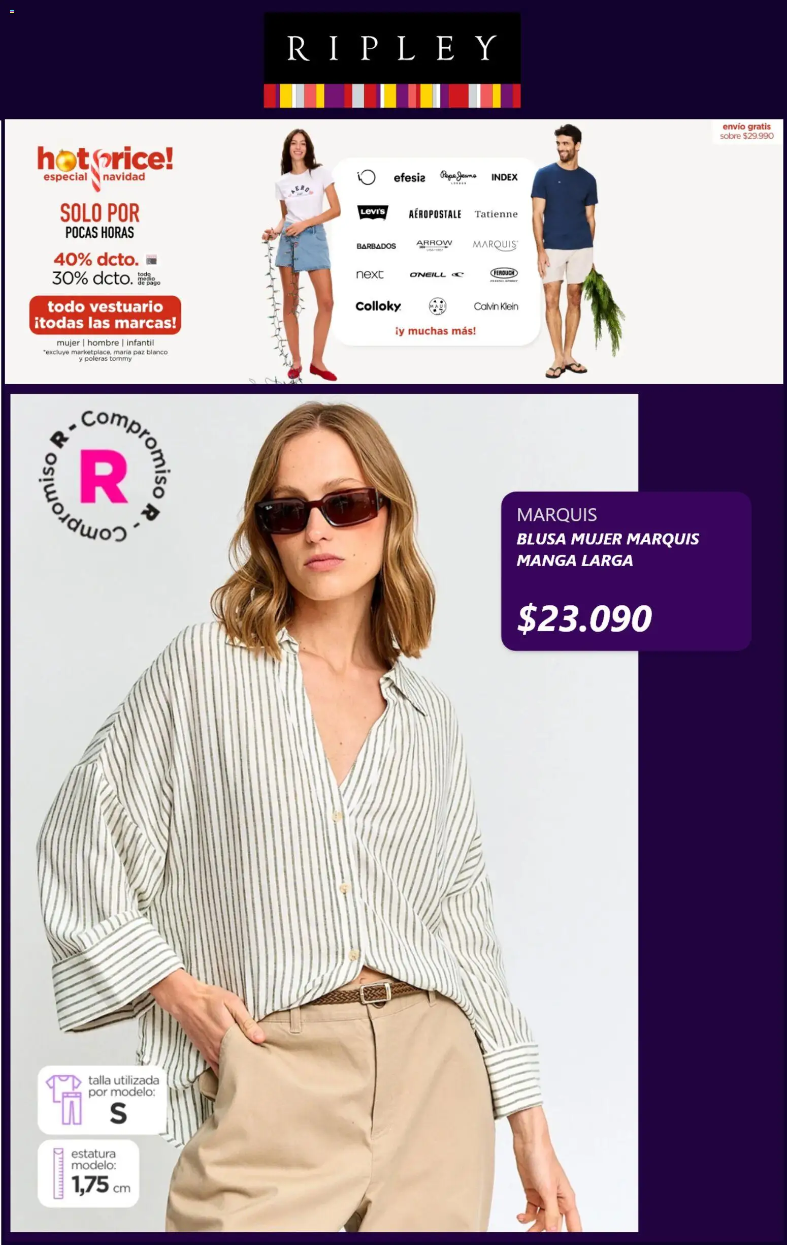 Ripley ofertas  │ válido desde el 16.12.2025 | Página: 11 | Productos: Manga, Sobre, Blusa