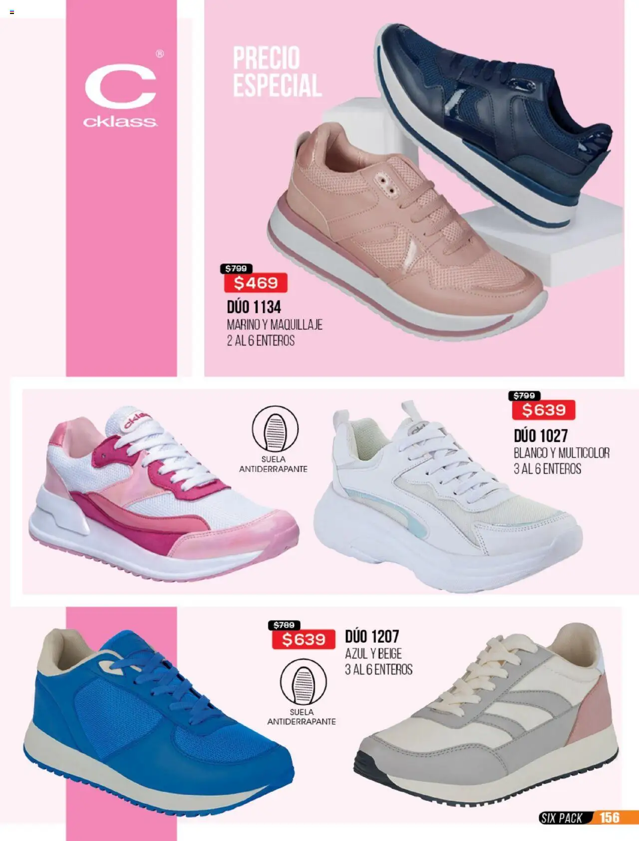 Nuevas ofertas de Cklass válidas en toda la República Mexicana desde el 23.06.2025. ¡Encuentra las mejores ofertas en Cklass catálogo Rebajas Sobre Calzado! | Página: 157 | Productos: Maquillaje