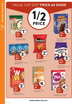 Foodworks catalogue - valid from 27.08.2025 | Page: 4 | Products: Chocolate, Beef, Cream, Blueberries