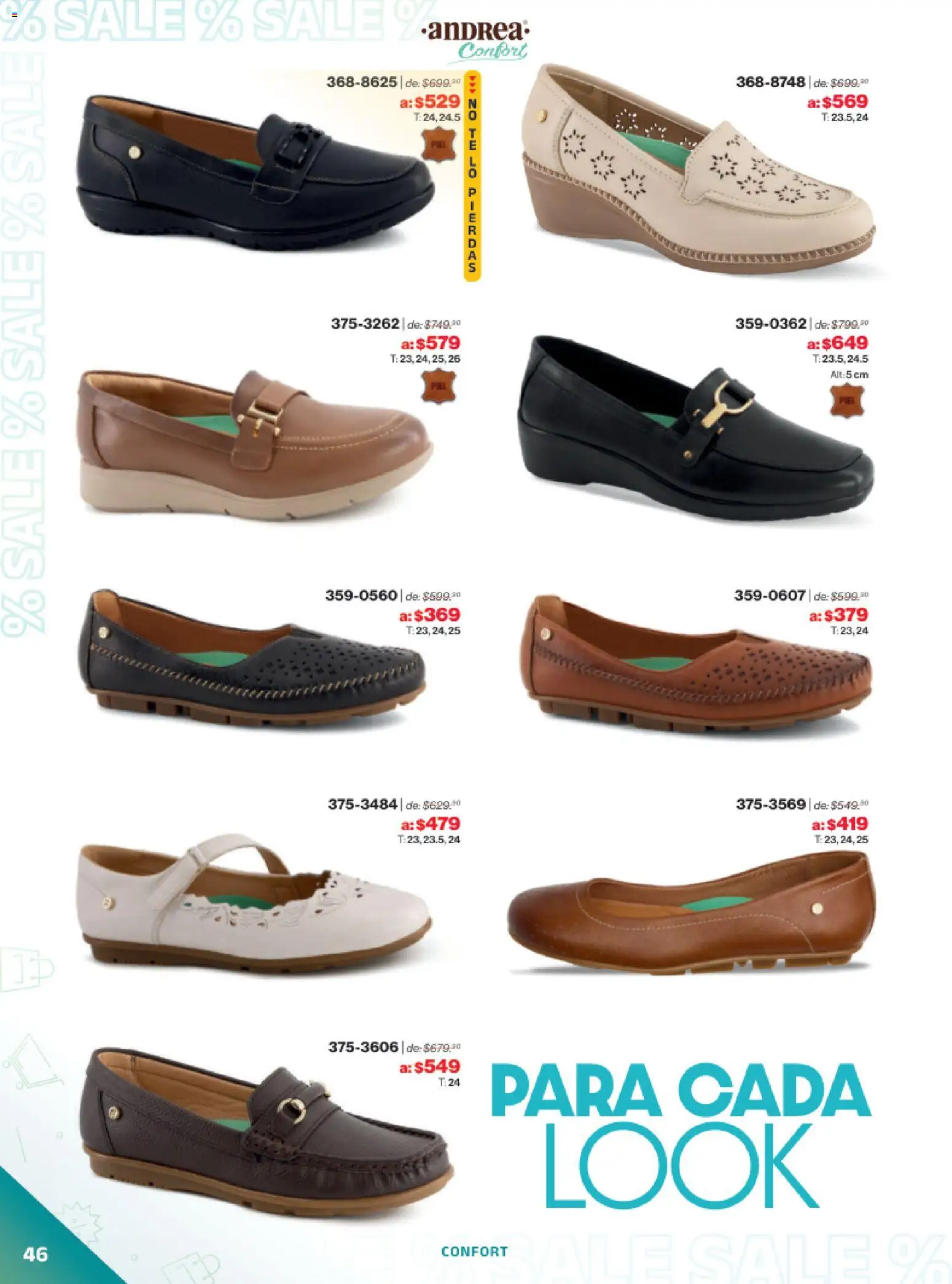 Nuevas ofertas de Andrea válidas en toda la República Mexicana desde el 21.12.2025. ¡Encuentra las mejores ofertas en Andrea catálogo Outlet! | Página: 46