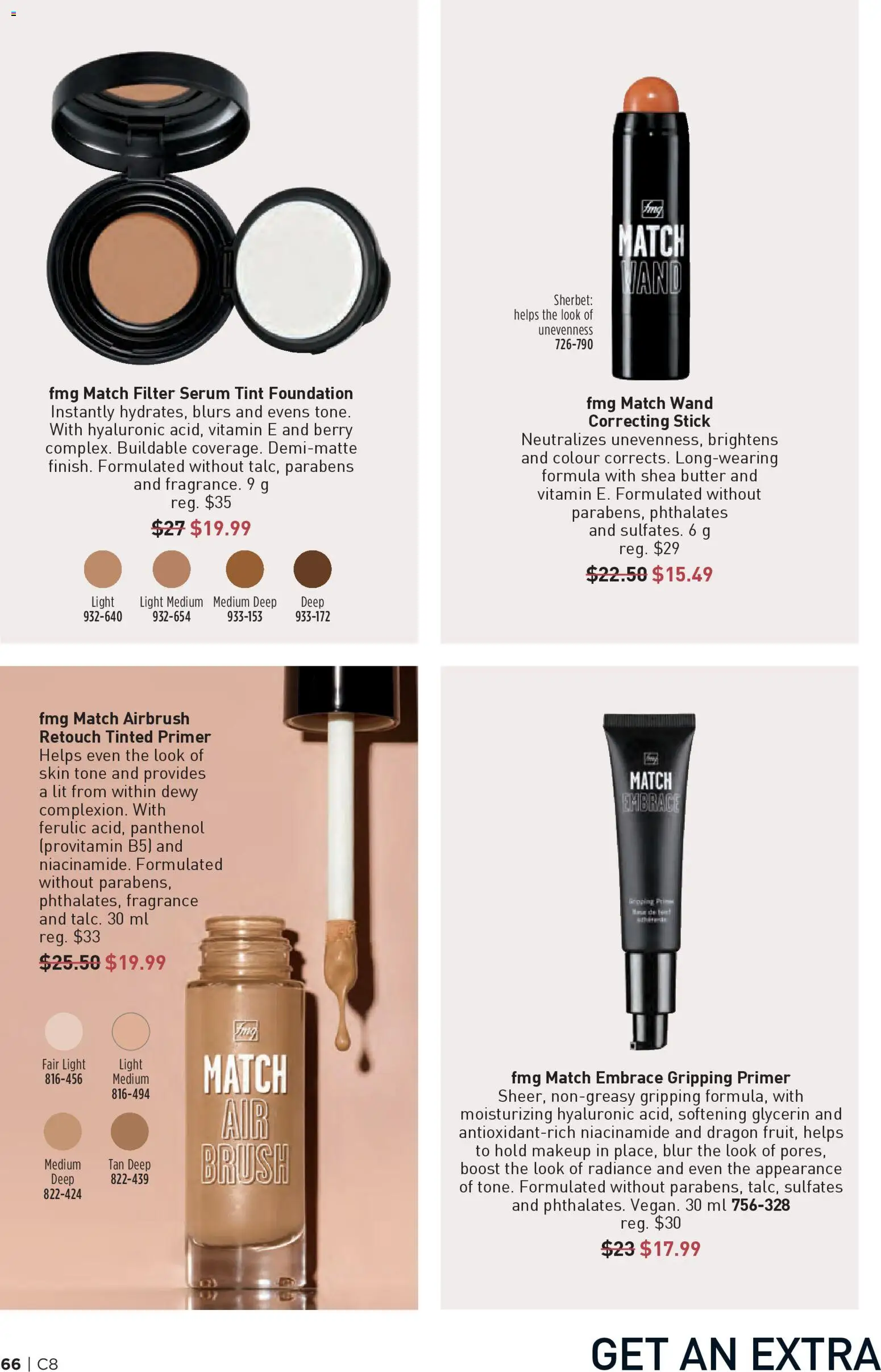 Avon flyer valid from 09.04.2026 | Page: 66 | Products: Fragrance, Brush, Butter