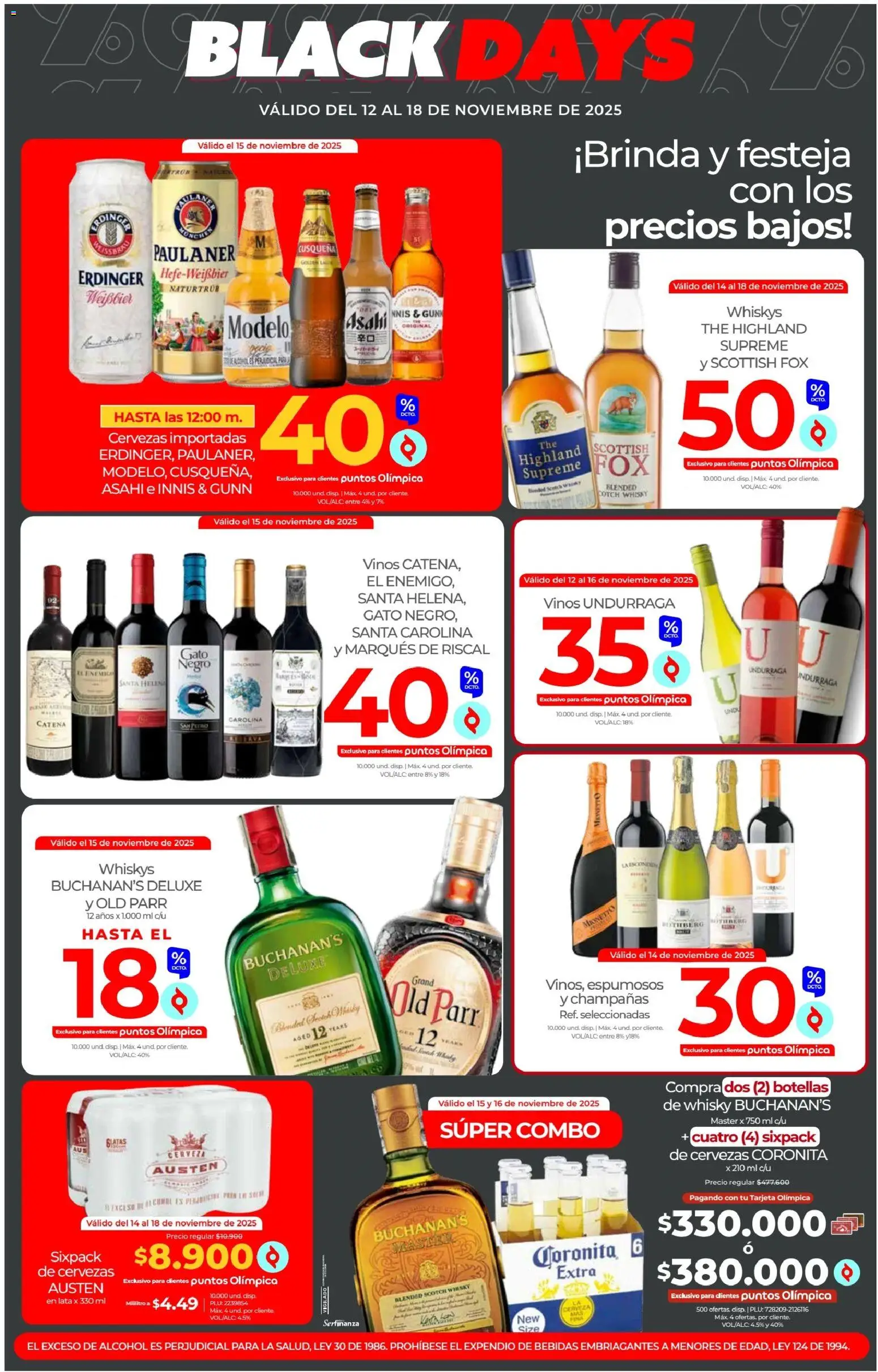 Olímpica revista - valida desde el 12.11.2025 | Página: 5 | Productos: Whisky, Tintura, Cerveza