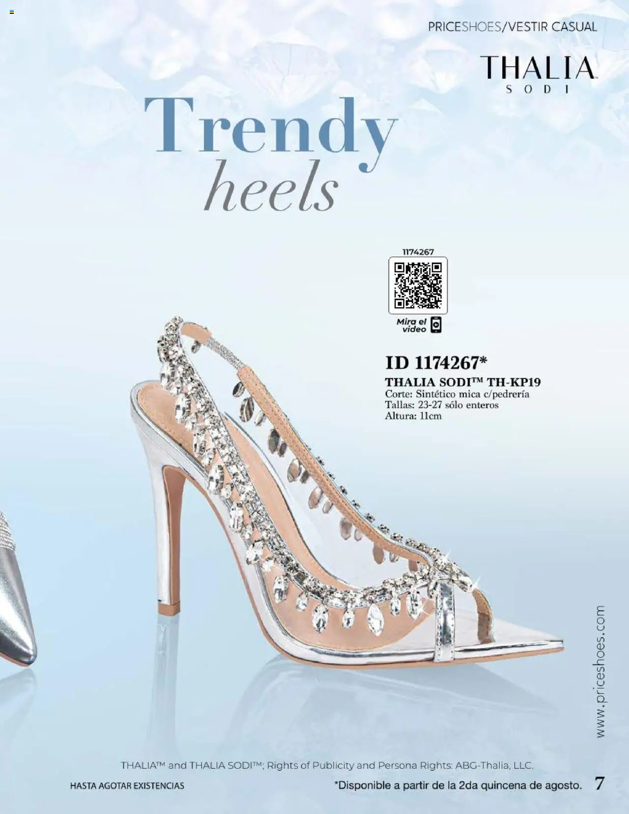 Nuevas ofertas de Price Shoes válidas en toda la República Mexicana desde el 05.08.2024. ¡Encuentra las mejores ofertas en Price Shoes catálogo Vestir Casual ! | Página: 7 | Productos: Video