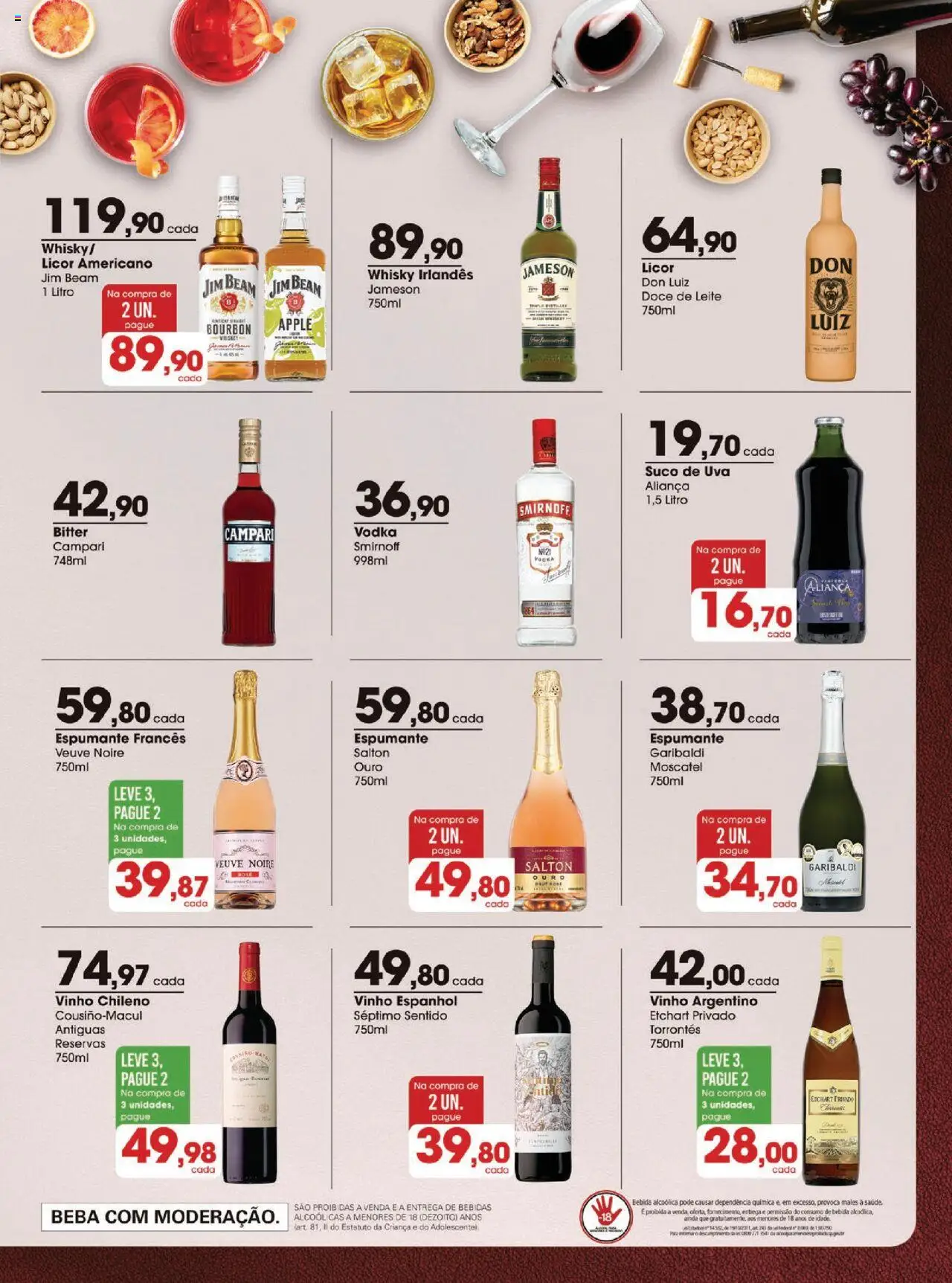 Zaffari Folheto - válido de 07.10.2025 | Página: 11 | Produtos: Aliança, Vinho, Bebida, Doce de leite