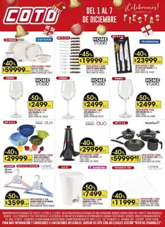 Vista previa Coto - Ofertas Bazar válido desde el 01.12.2025