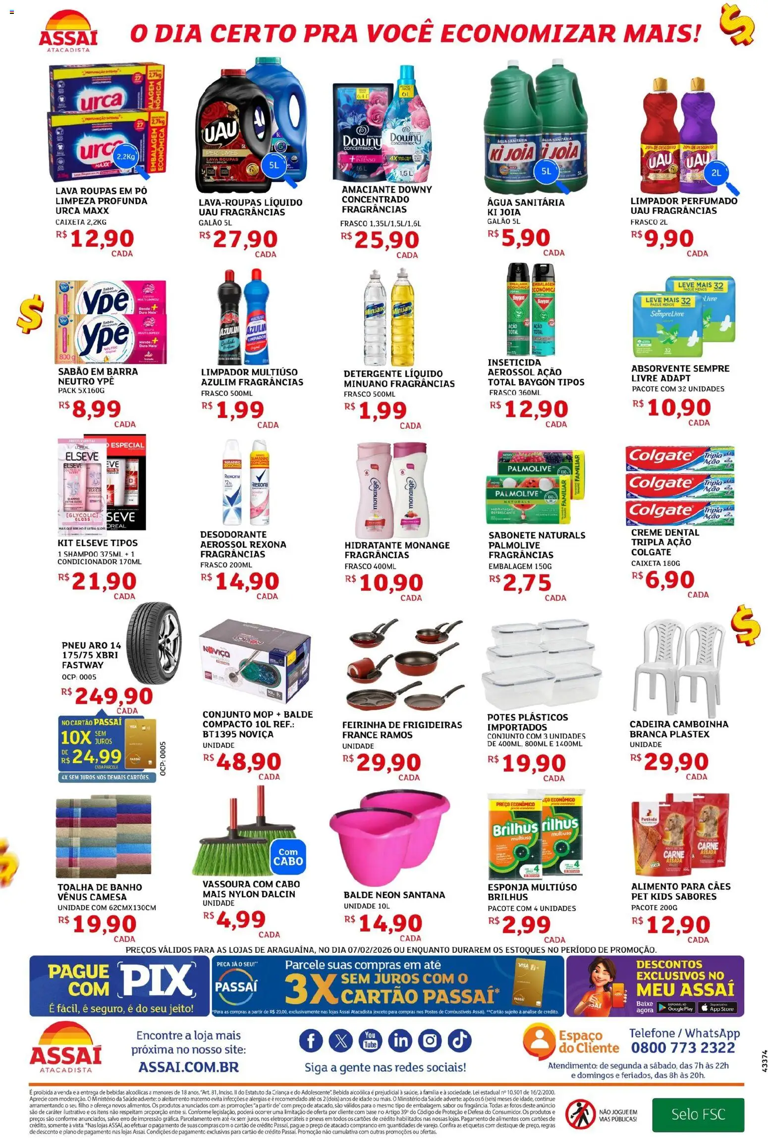 Assaí Atacadista Folheto - válido de 07.02.2026 | Página: 4