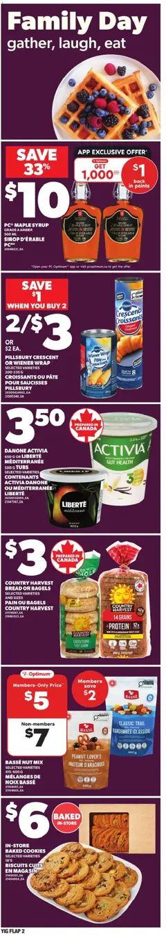Preview of Independent Grocer weekly flyer / circulaire from shop Independent Grocer valid from 12.02.2026 | Page: 2 | Products: Cookies, PC, Bread