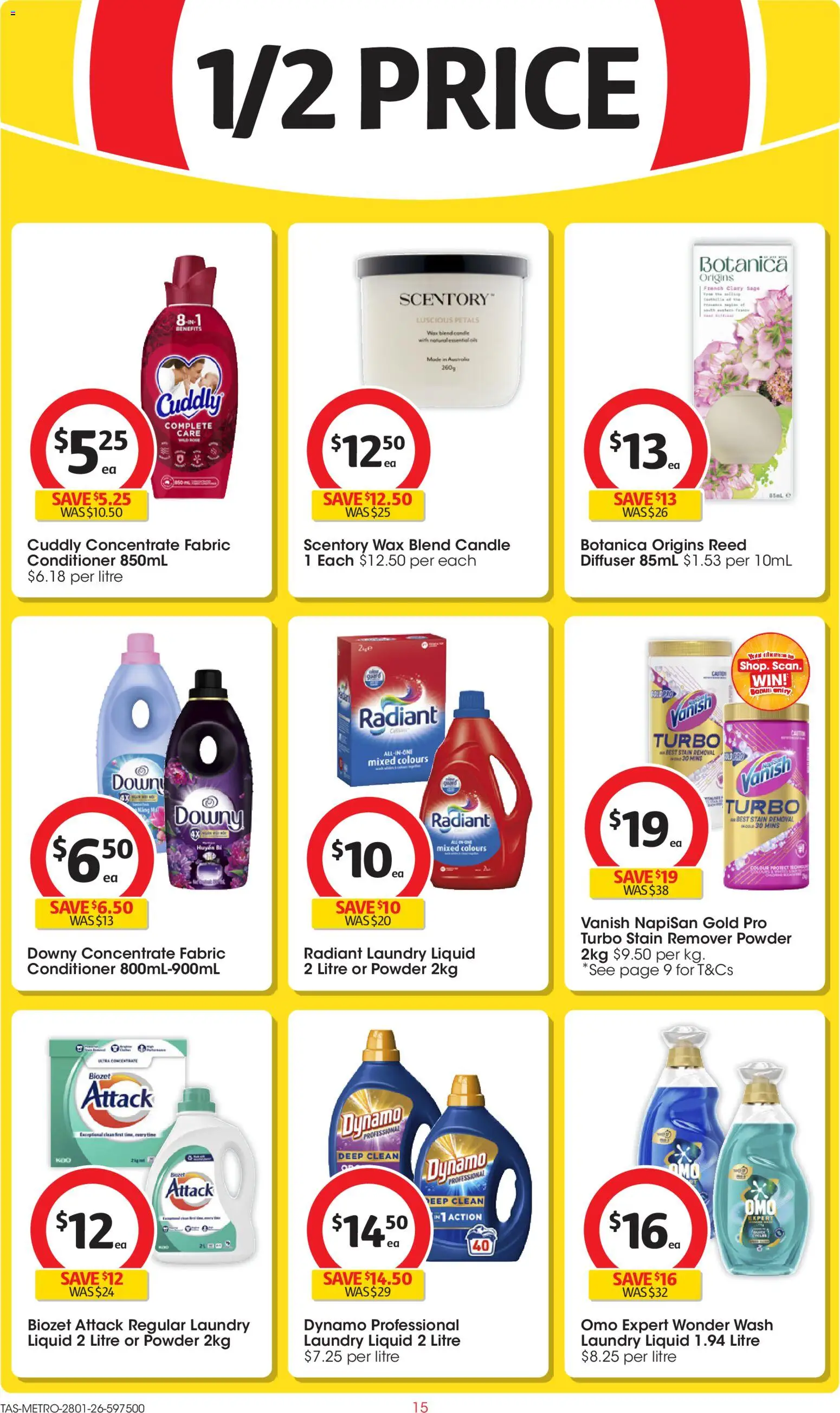 Coles catalogue - valid from 28.01.2026 | Page: 15 | Products: Toilet, Cleaner, Toilet paper, Tablets