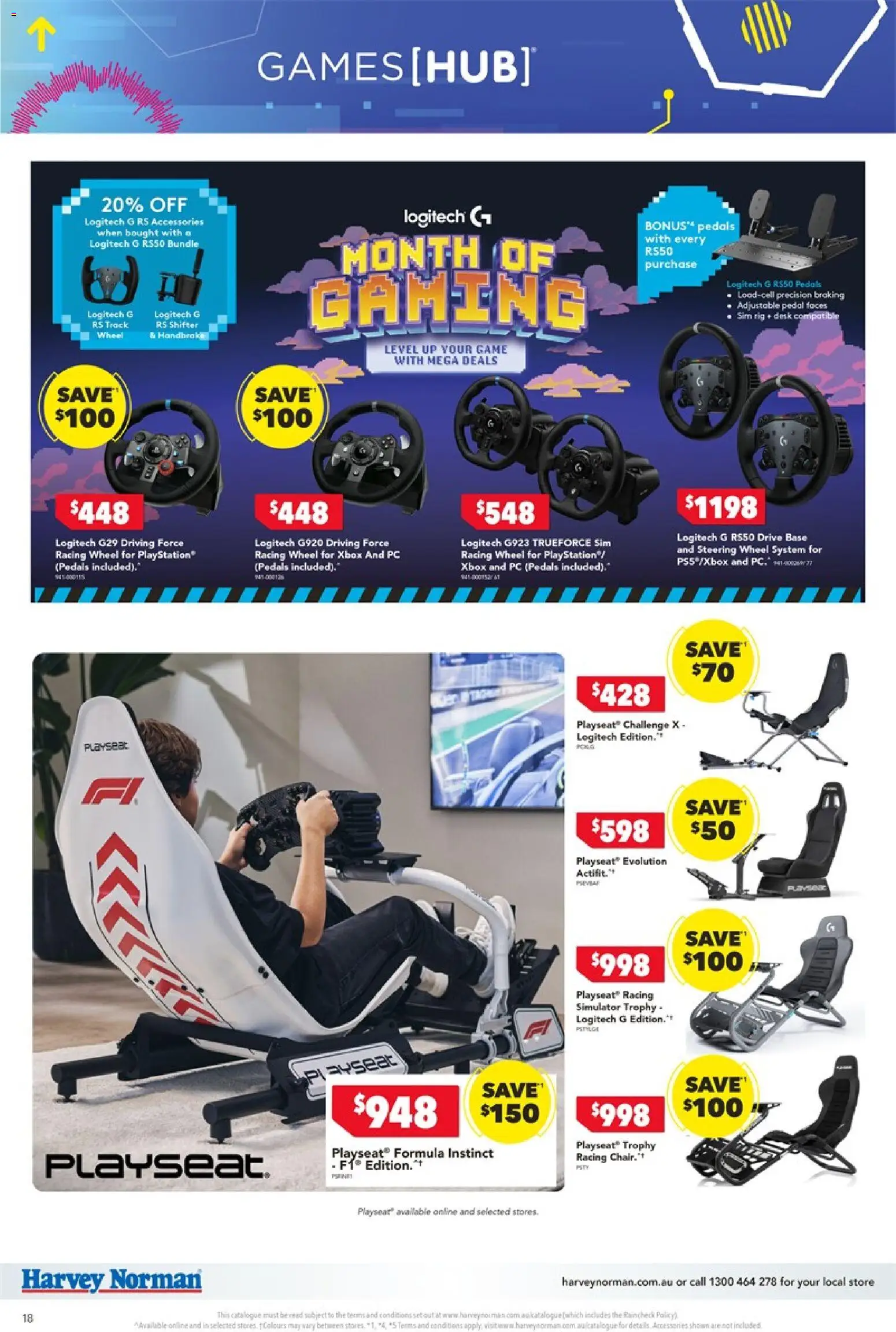 Harvey Norman catalogue - valid from 09.04.2026 | Page: 18 | Products: Desk, Accessories, Playstation, Xbox