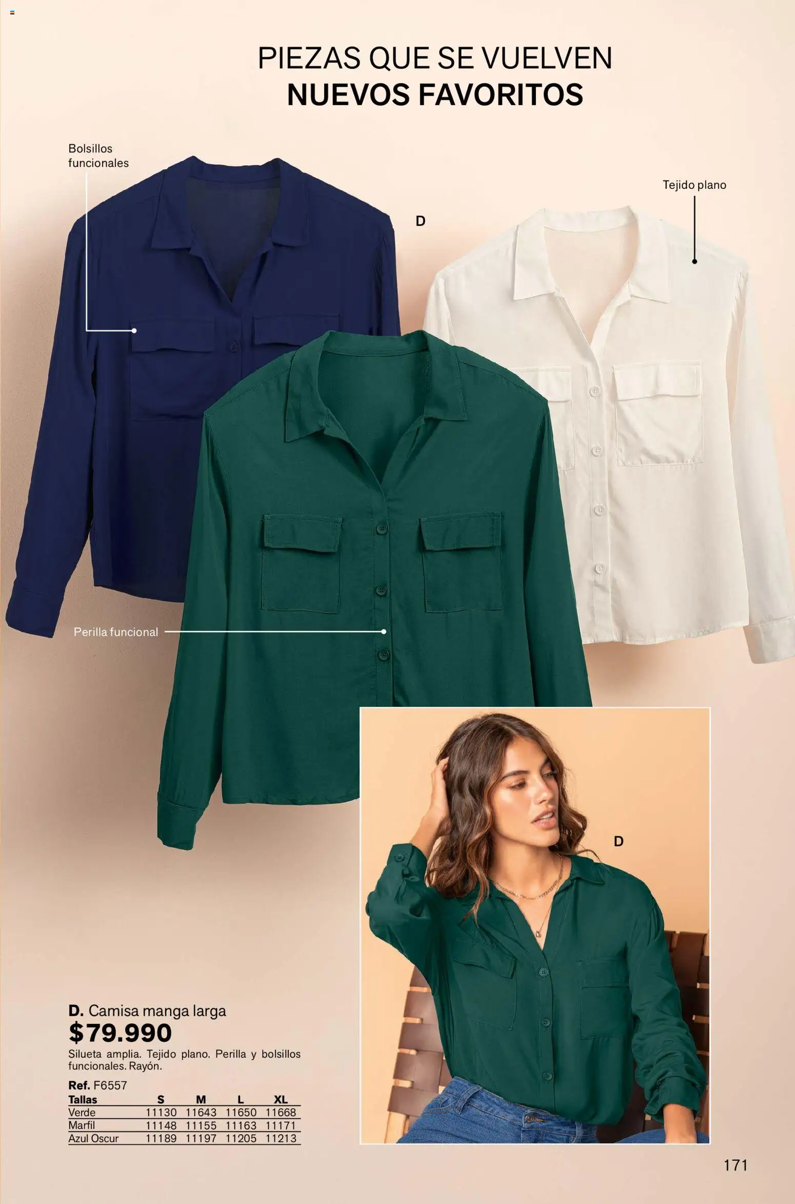 Leonisa revista - valida desde el 13.11.2025 | Página: 171 | Productos: Camisa