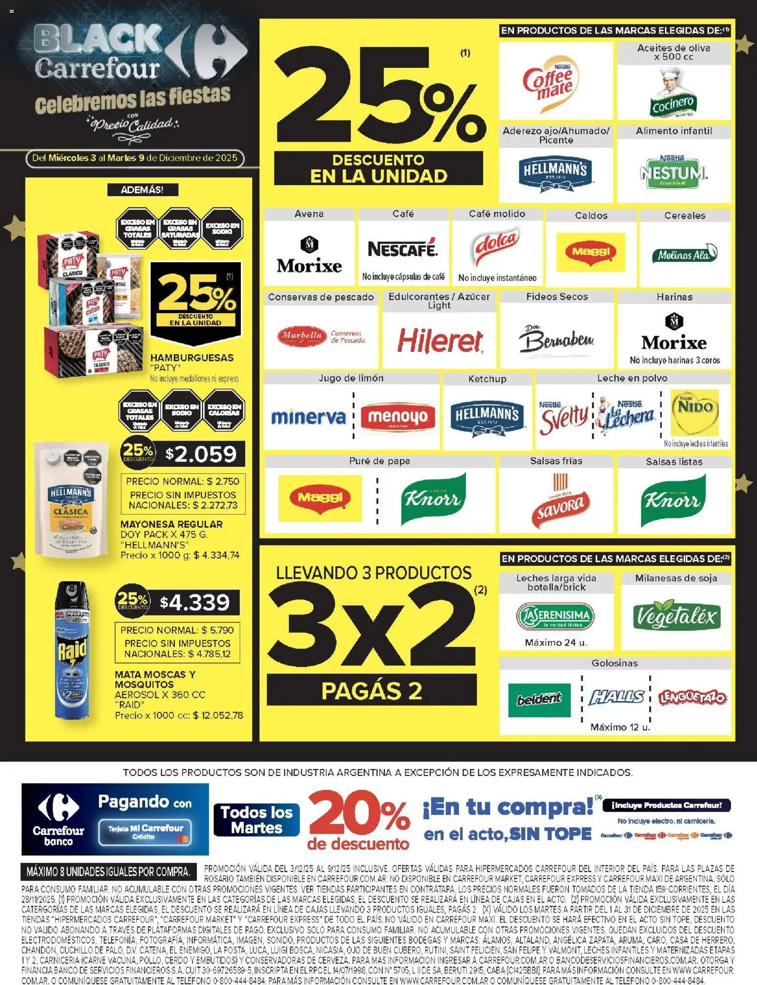 Carrefour - Carrefour Hiper 03 Diciembre - 9f59952f-7627-4a15-93a5-226a35a10741 │ válido desde el 03.12.2025 | Página: 13 | Productos: Ketchup, Leche, Fideos, Cereales